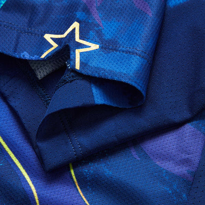 Unisex Tischtennis China Nat. Team Wettkampftrikot - blau - AAYU197-1