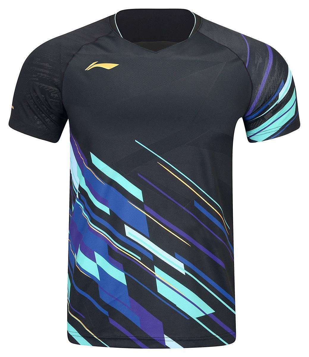Men Competition Shirt "International Teams Power" - Black - AAYU223-1