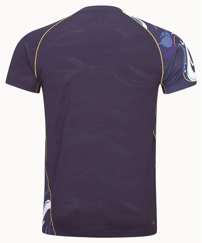 Herren Sportshirt "China Youth Team" Koi - blau - AAYU229-4