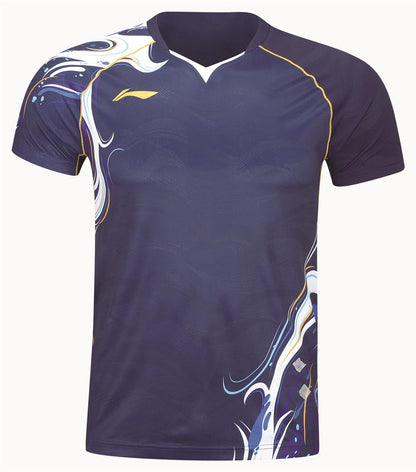 Herren Sportshirt "China Youth Team" Koi - blau - AAYU229-4