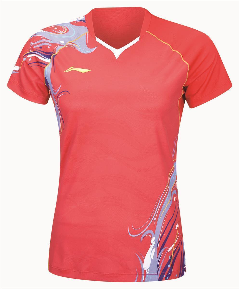 Damen Sportshirt "China Youth Team" Koi - rot - AAYU230-3