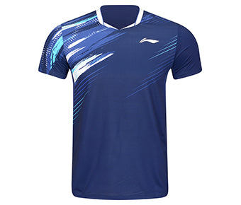 Herren Wettkampfshirt "National Teams" Lines - blau - AAYV025-1