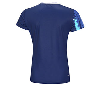 Damen Wettkampfshirt "National Teams" Lines - blau - AAYV048-1