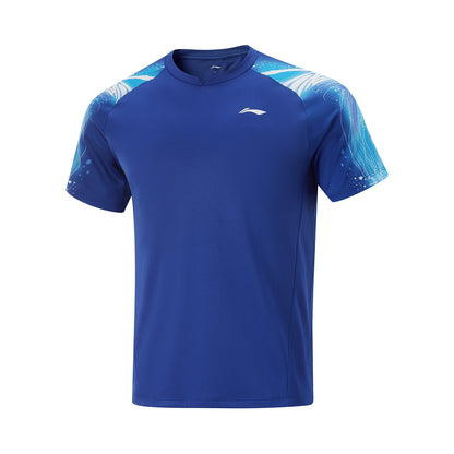 Tabletennis Unisex Star Flow Competition T-shirt 2025 blue  AAYV096-2