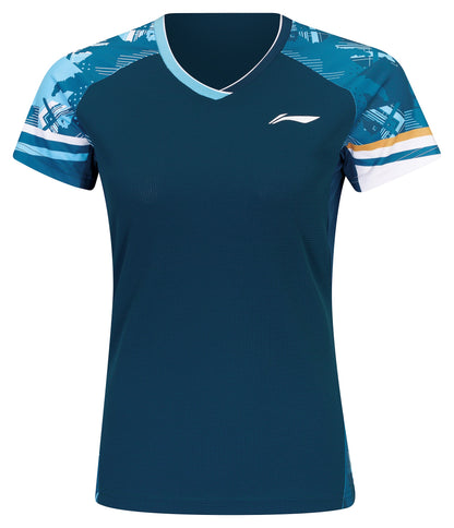 Women competition Shirt 'Nova' blue - AAYW050-3