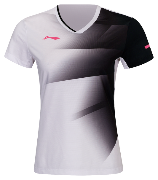 Sport Shirt weiß/schwarz - AAYW054-2