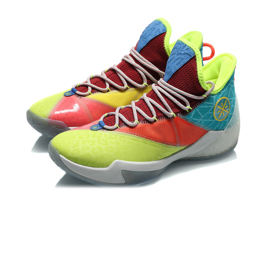 Basketballschuh Wade Fission lite green/yellow/red - ABPQ025-3