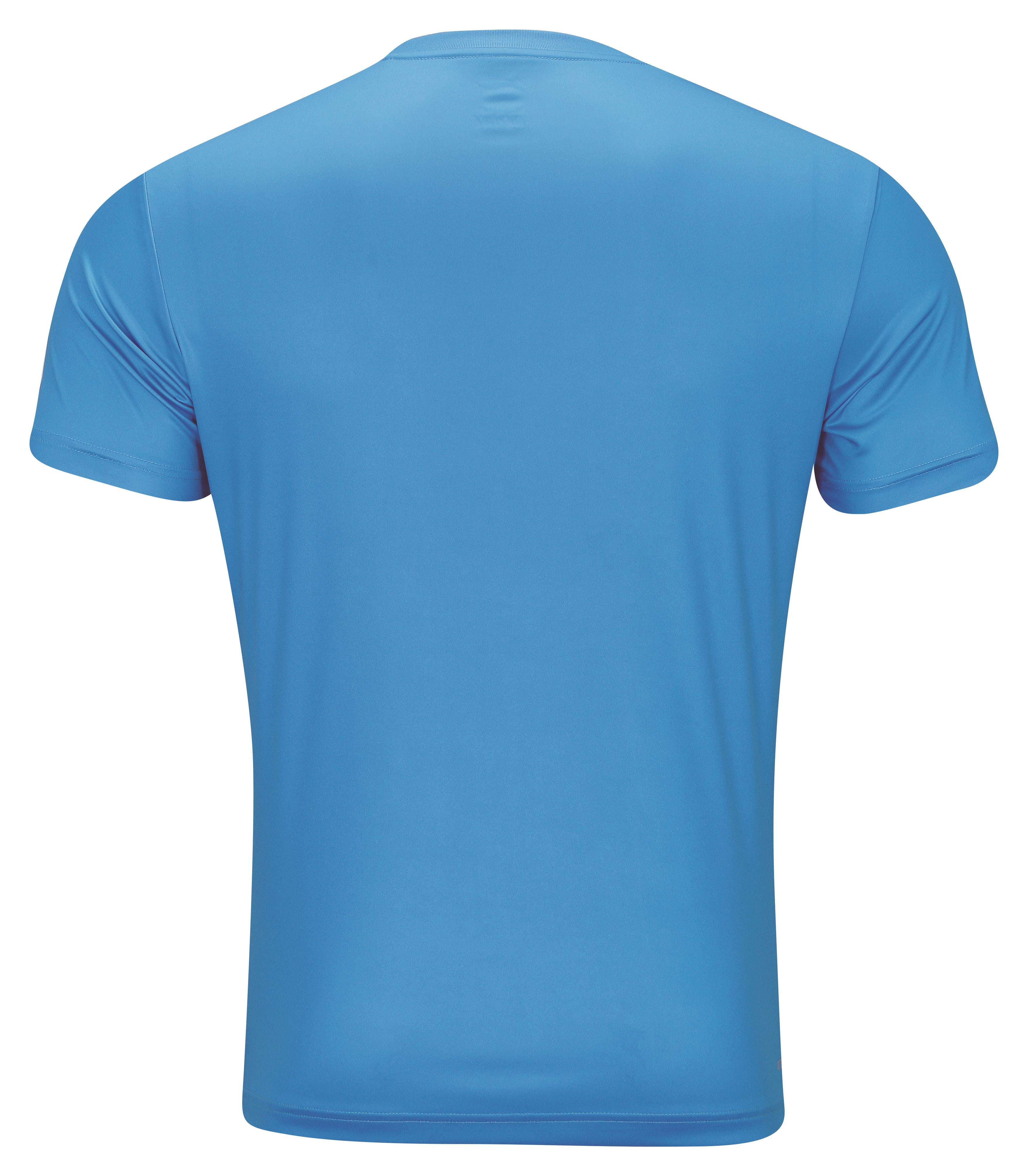 Herren Sport-Shirt Team-Line hellblau - AHSR791-7