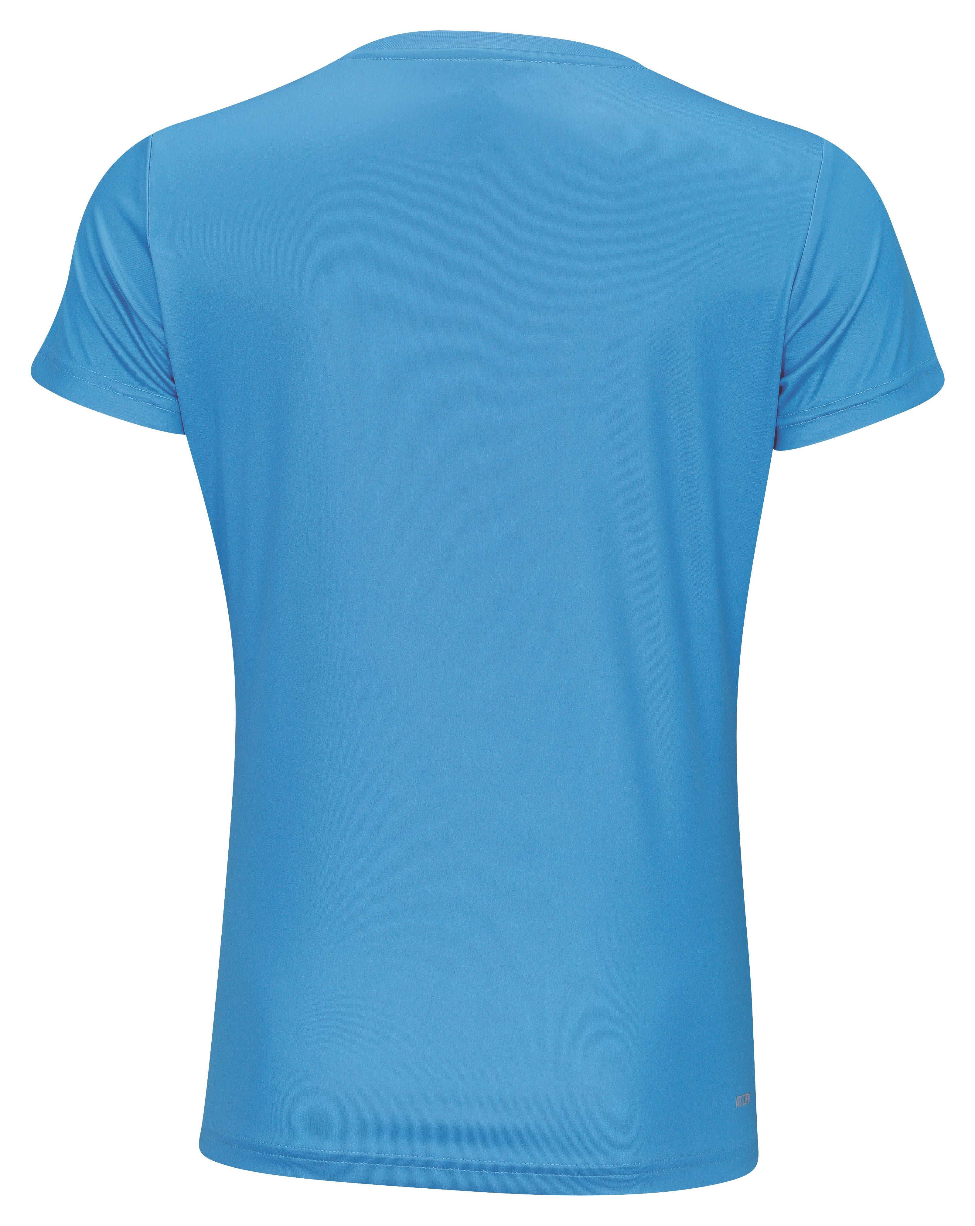 Damen Sport-Shirt Team-Line hellblau - AHSR792-7