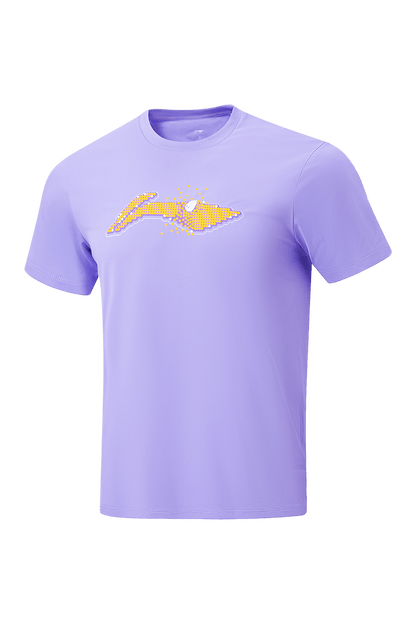 Sport ''Logo Pixel'' T-Shirt Purple - AHSW069-3