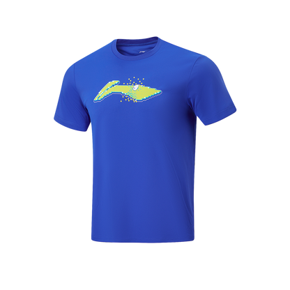 Sport ''Logo Pixel'' T-Shirt blau - AHSW069-4