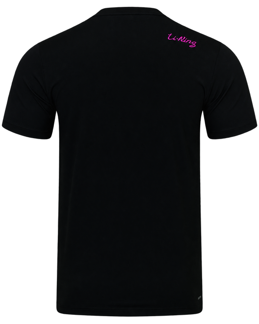 Li-Ning Herren Sportshirt schwarz AHSW109-1