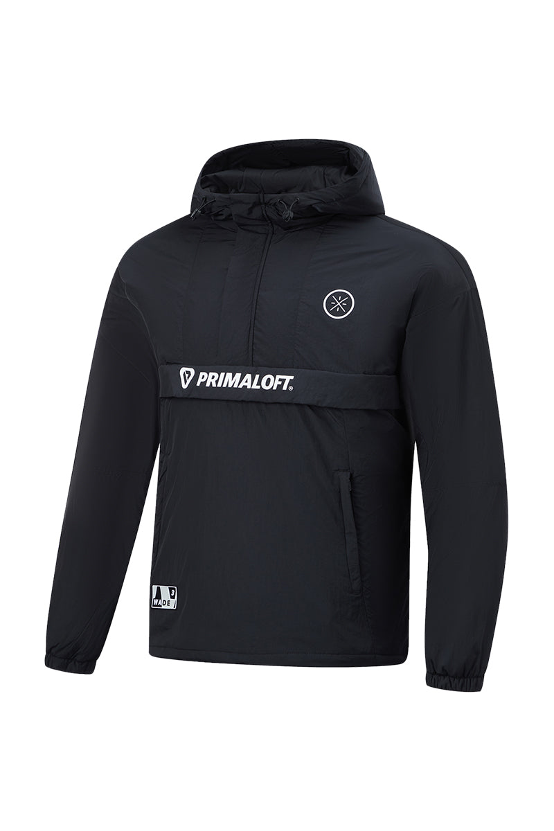 Unisex Jacke mit Kapuze Wade x Primaloft - schwarz - AJMT103-1