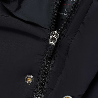 Unisex jacket with hood Wade x Primaloft - black - AJMT103-1