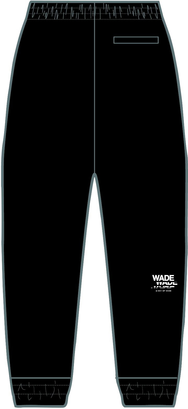 Unisex Basketball Casual Pants "Wade Casual" black - AKQT011-1
