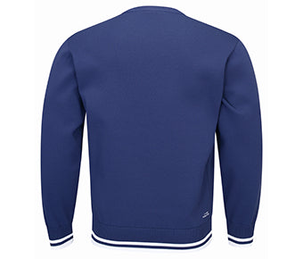 Unisex pullover Sweater "Elegance" - blue - AMBU295-3