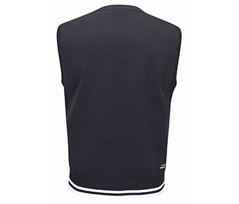 Unisex Waistcoat/Jumper "Elegance" - black - AMVU045-1