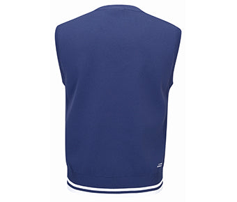 Unisex Waistcoat/Jumper "Elegance" - blue - AMVU045-3