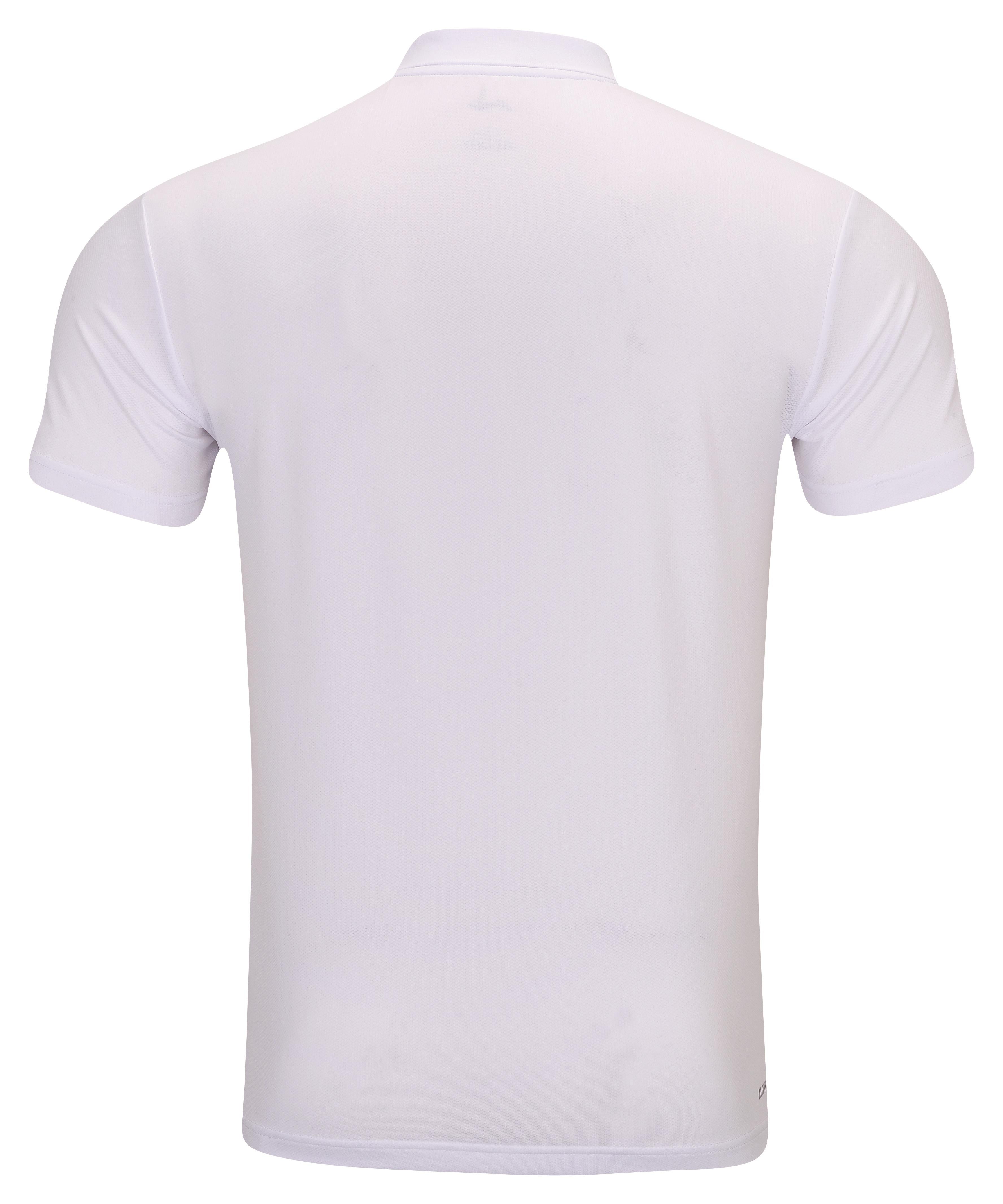 Herren Sport-Poloshirt Team-Line Weiß - APLR125-1