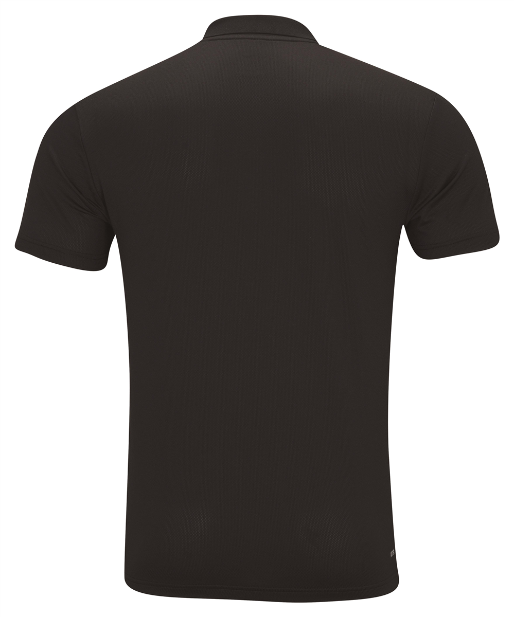 Mens Sports Polo Shirt Basic-P Black - APLR125-3