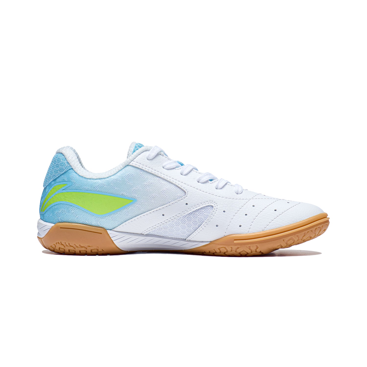 Professional Unisex Tischtennis Schuh "Champion" weiß/blau - APPS001-6