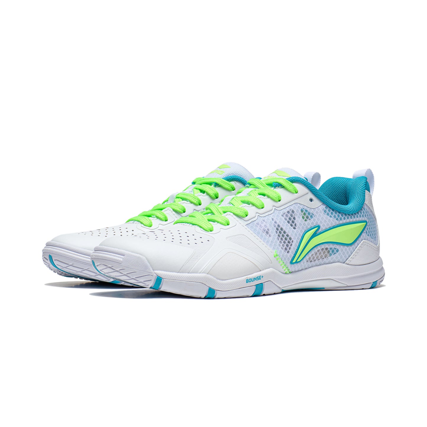 Unisex Tabletennis shoe Hawk Eye 2.0 Pro - white/light-blue - APPT009-6