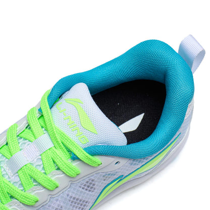 Unisex Tabletennis shoe Hawk Eye 2.0 Pro - white/light-blue - APPT009-6