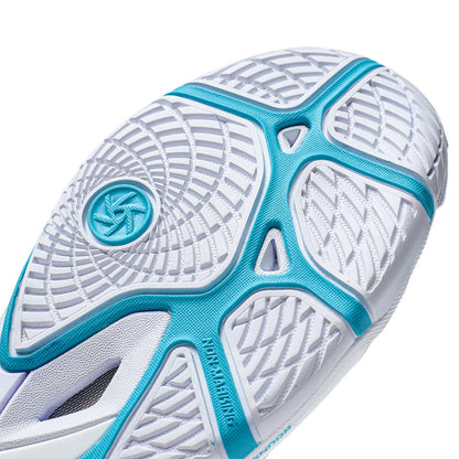 Unisex Tabletennis shoe Hawk Eye 2.0 Pro - white/light-blue - APPT009-6