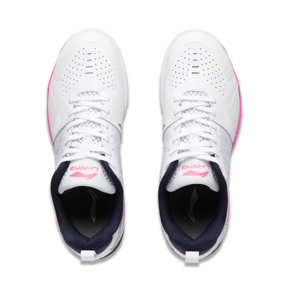 Unisex Table Tennis Shoe Hawk Eye 2.0 Pro - white-pink - APPU023-8