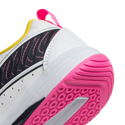 Tischtennis Schuh Hawk Eye 3.0  - weiß/gelb/pink - APPV003-2