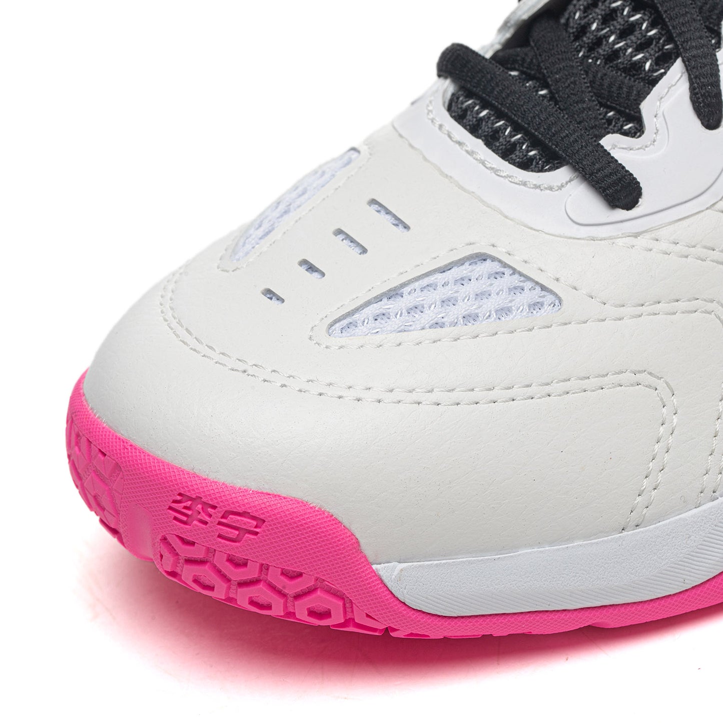 Tischtennis Schuh Hawk Eye 3.0  - weiß/gelb/pink - APPV003-2