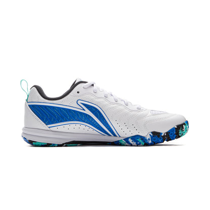 Tischtennis Schuh Hawk Eye 3.0  - weiß/blau - APPV003-3