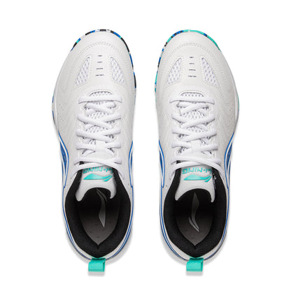 Tischtennis Schuh Hawk Eye 3.0  - weiß/blau - APPV003-3