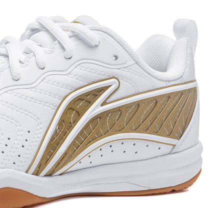 Tabletennis Shoe Hawk Eye 3.0  - white/gold - APPV003-4