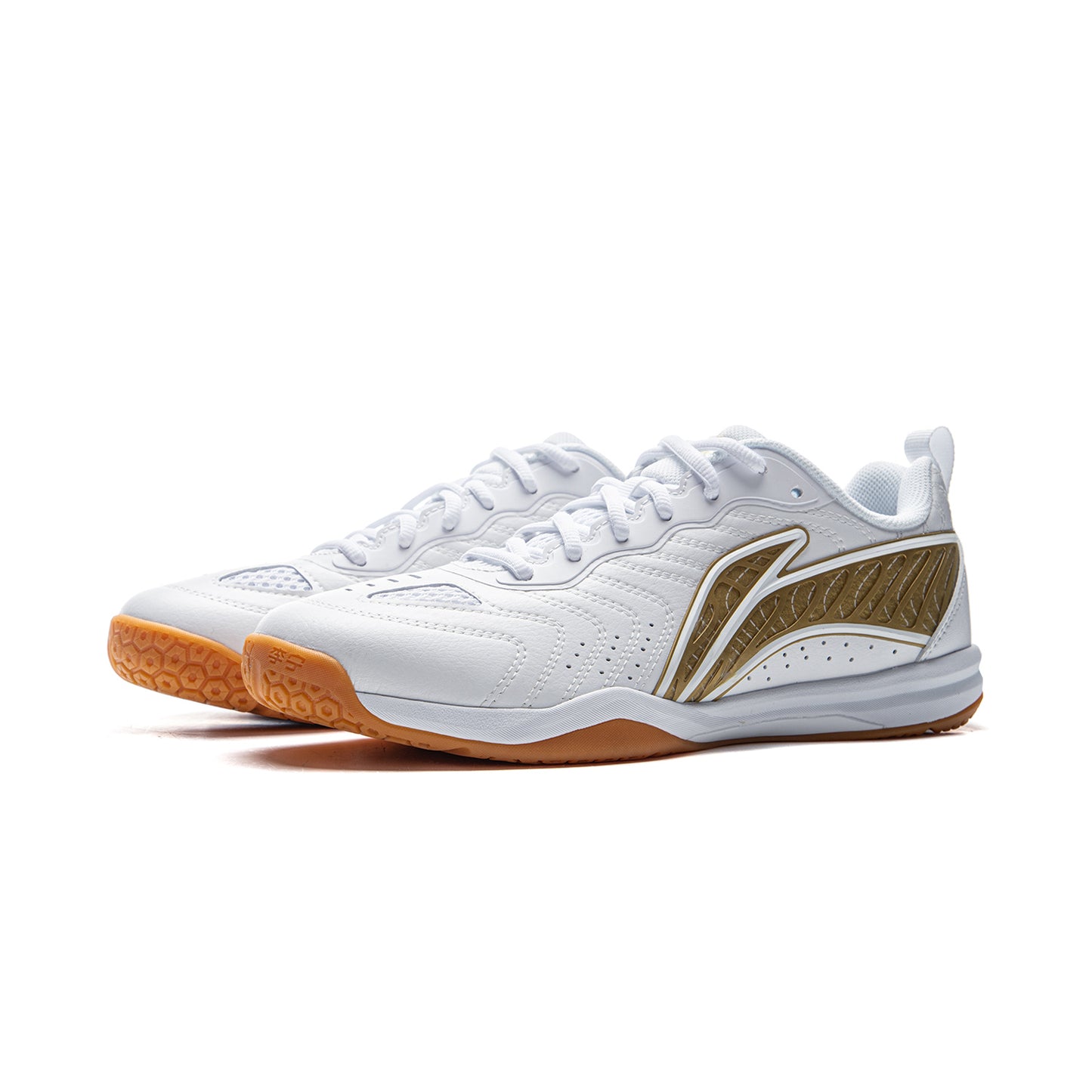 Tabletennis Shoe Hawk Eye 3.0  - white/gold - APPV003-4