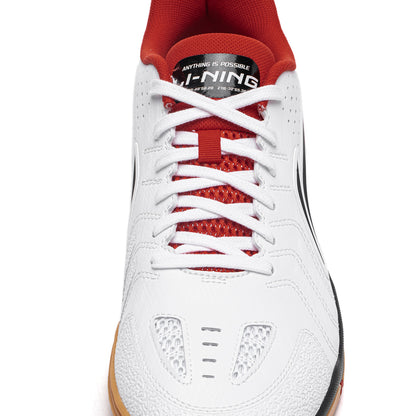 Tischtennis Schuh Hawk Eye 3.0 Pro - weiß/rot - APPV005-1