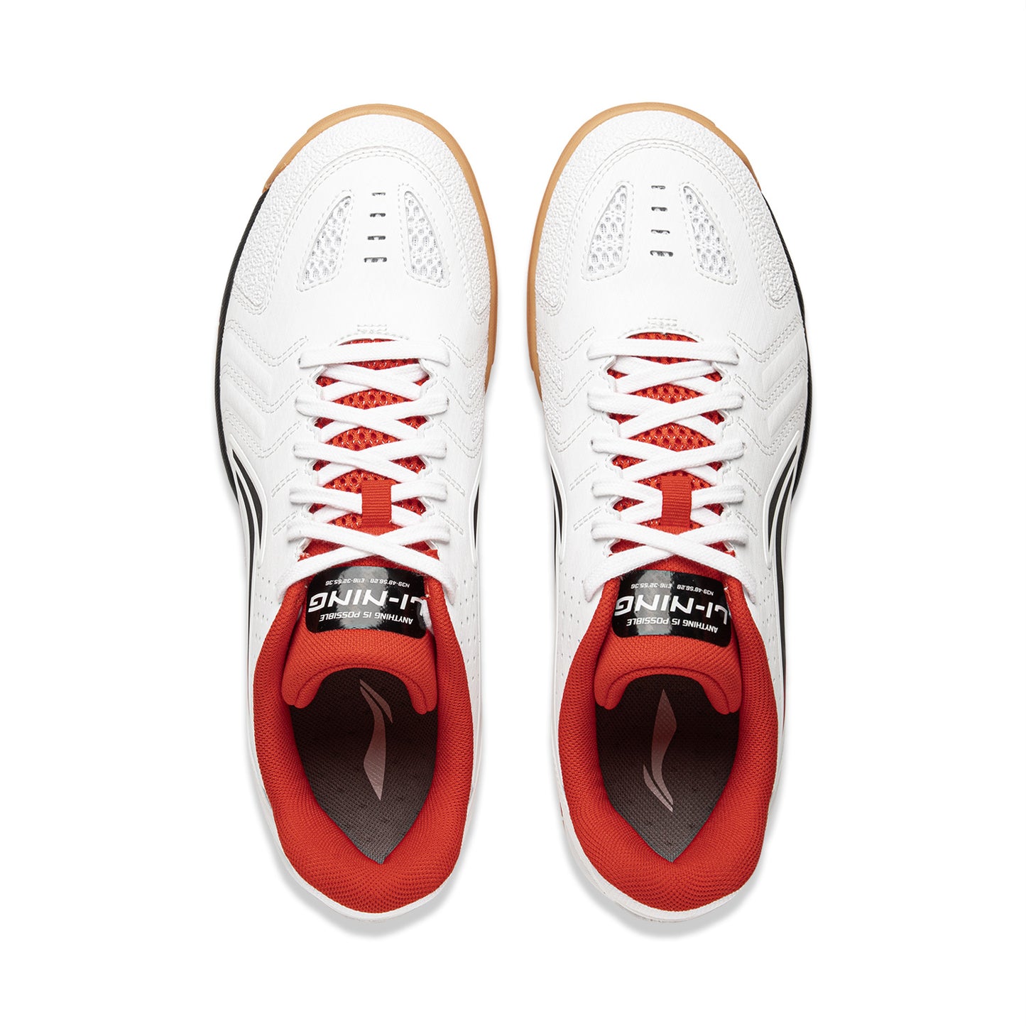 Tischtennis Schuh Hawk Eye 3.0 Pro - weiß/rot - APPV005-1