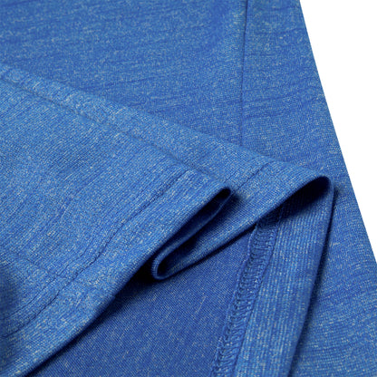 Unisex Sportshirt blau-meliert - ATSQ201-3