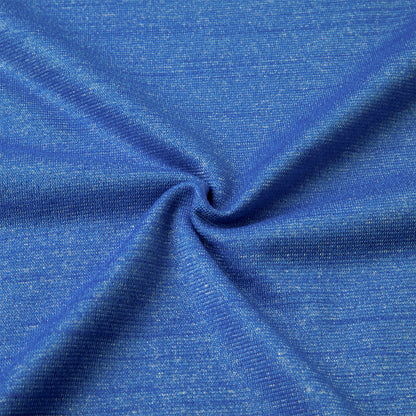 Unisex Sportshirt blau-meliert - ATSQ201-3