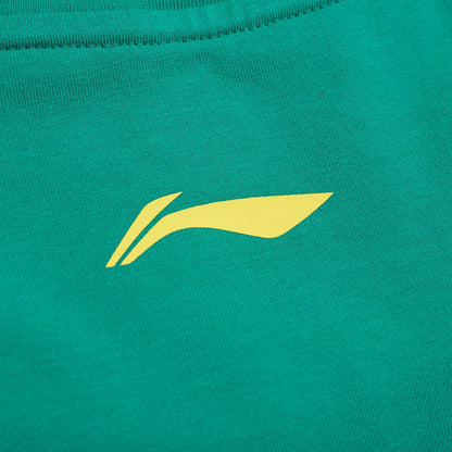 Herren Tischtennisshirt "Vinyl" grün - ATST027-4
