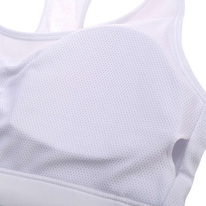 AUBN036-3 Sports Bra White