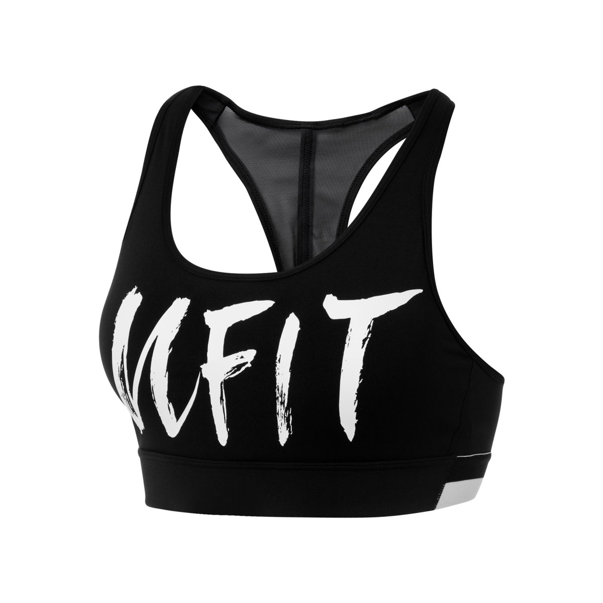 Sport BH Medium "LN FIT" schwarz - AUBQ076-1