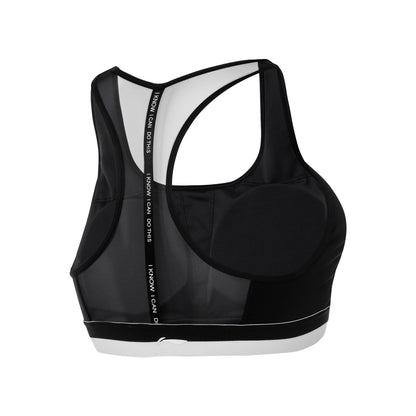 Sport BH Medium "LN FIT" schwarz - AUBQ076-1