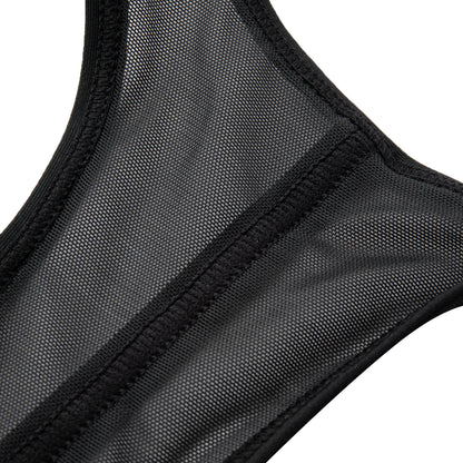 Medium Support SportBH "LN FIT" schwarz - AUBQ076-1