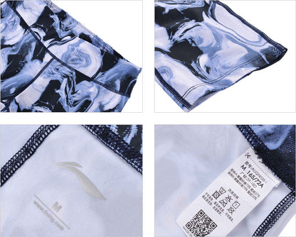 Damen Fitness Tights Marble - AUQN028-1