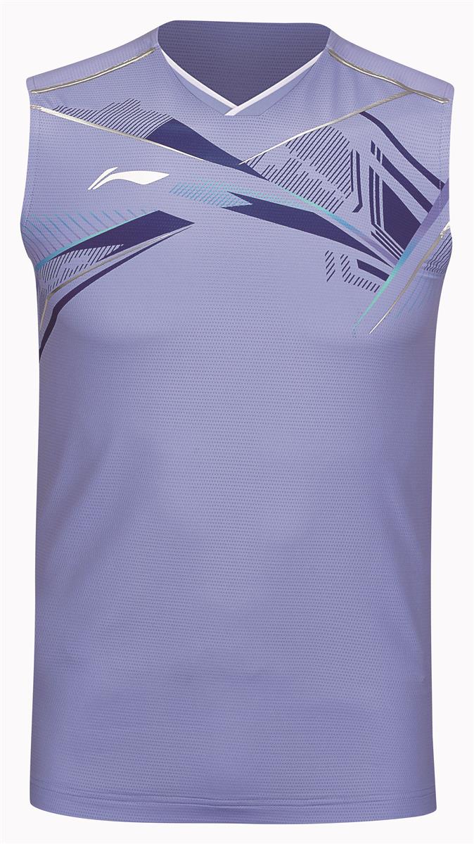 Herren Sport-Tank "International Players" Glacier - lila - AVST105-7