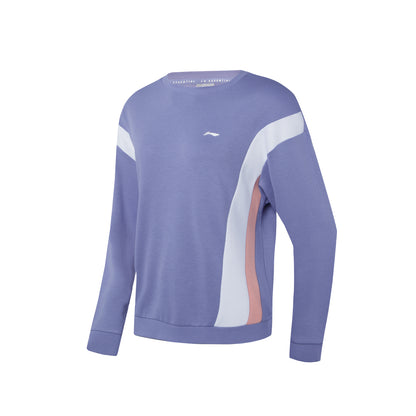 Damen Pullover "Essentials" violet - AWDQ302-3