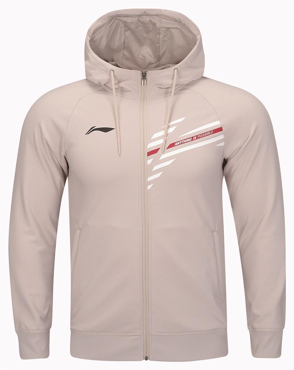 Herren Jacken-Hoody "Li-Ning Style" - grau - AWDT847-6