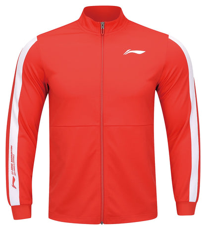 Men Sports Suit  Stripe Red-Black - AWEU005-4