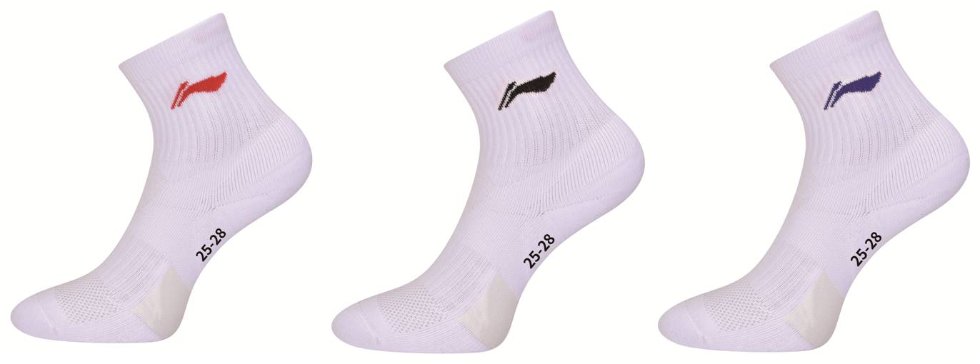 Herren Sportsocken Dreierpack weiß (3-pack) - AWTS003-2